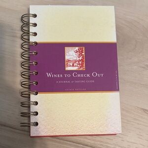 Wine Tasting Journal with Spiral Binding